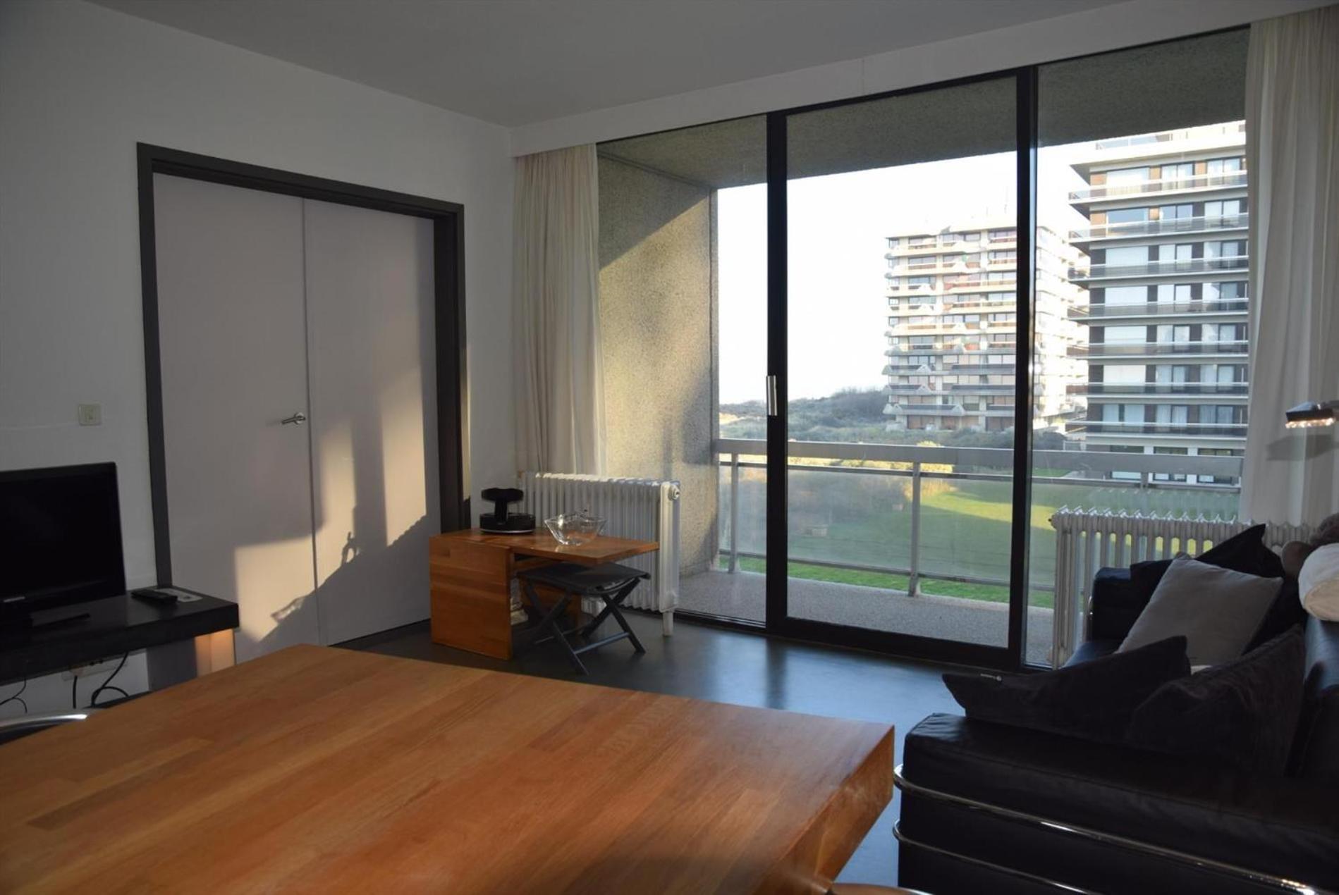 Klif Des En Bord De Apartment De Panne